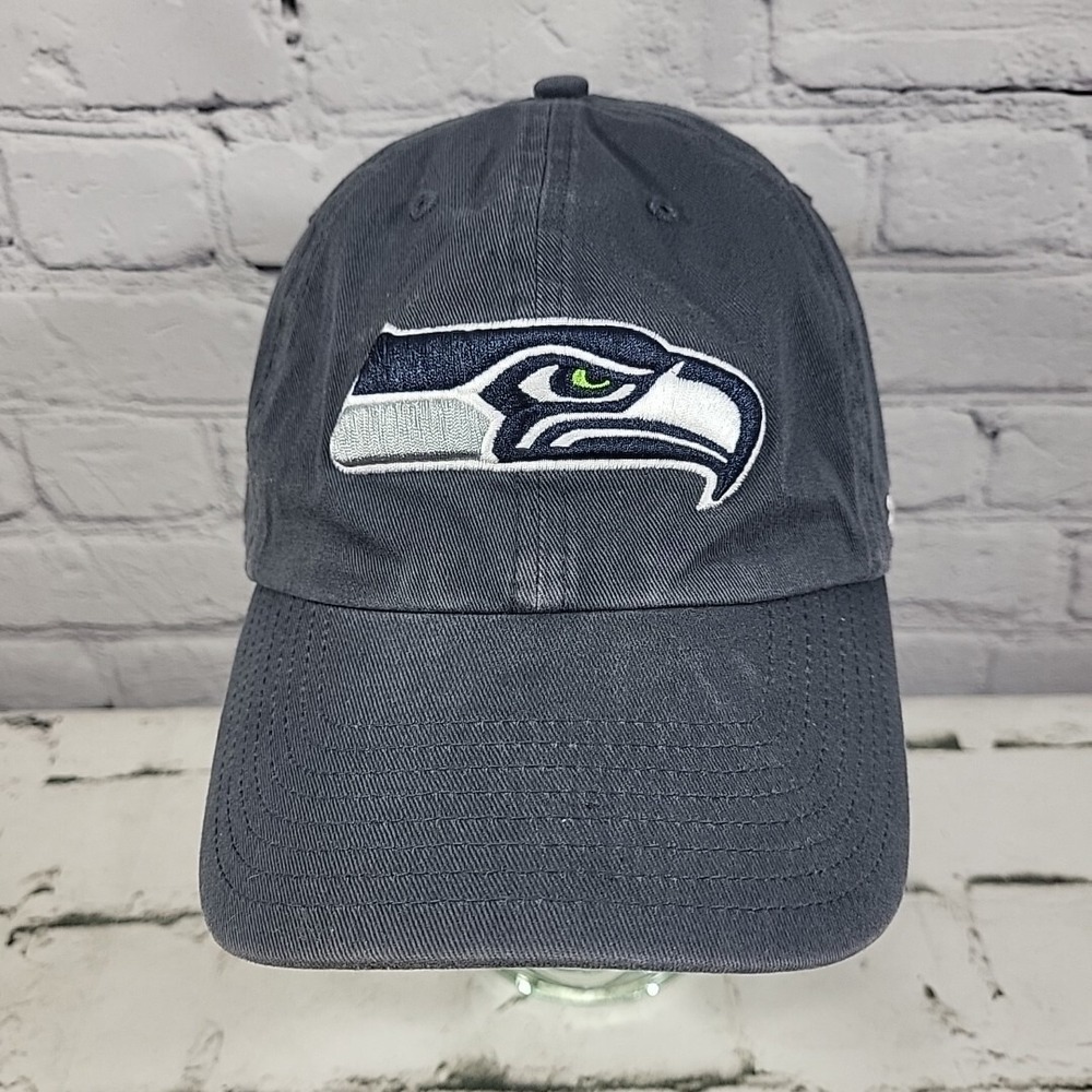'47 NFL Seattle Seahawks‎ Hat Mens L Gray Fitted Baseball Cap